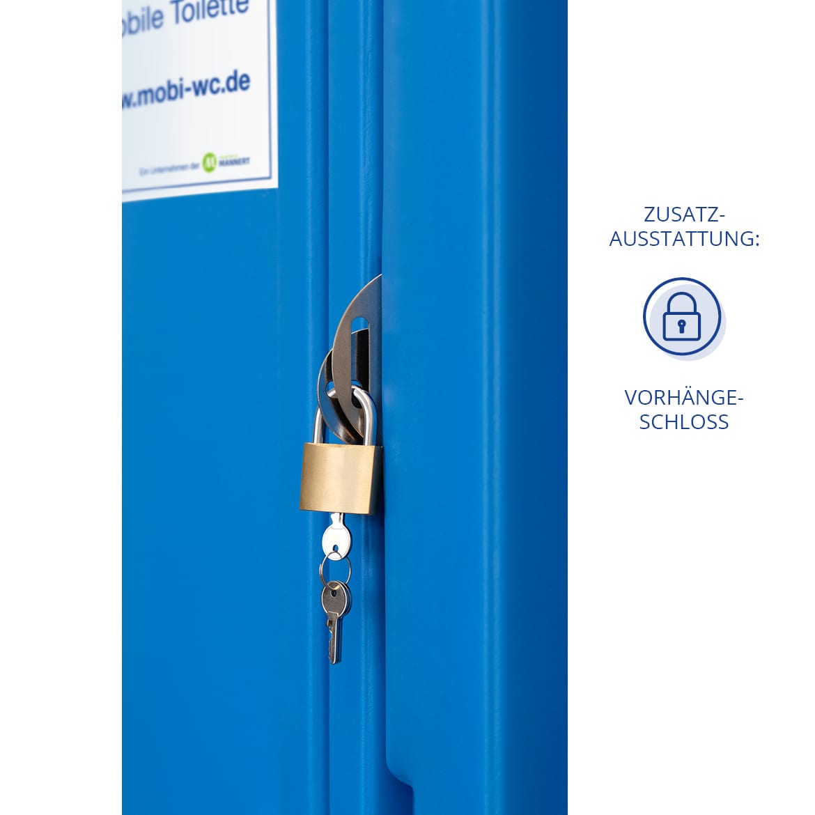  Zusatz Veranstaltung: Vorhängeschloss (einmaliger Kauf)