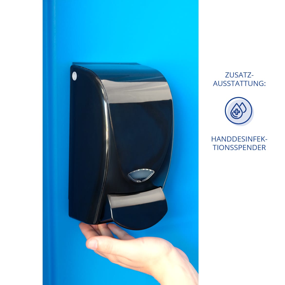 Zusatz Veranstaltung: Handdesinfektionsspender